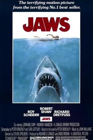 Постер к "Jaws"