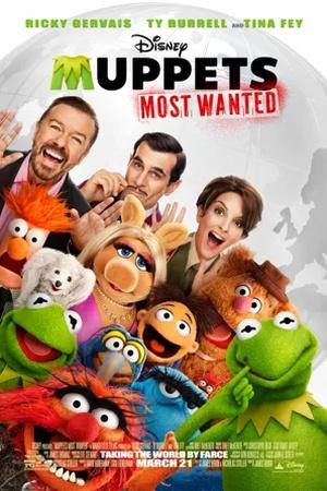 Постер к "Die Muppets 2: Muppets Most Wanted"