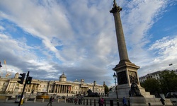 Real image from Trafalgar Square