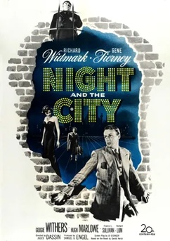 Poster Ночь в большом городе 1950