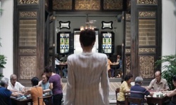 Movie image from Mahjong Parlor (interior)