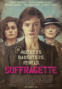 Poster Suffragette: Taten statt Worte 2015