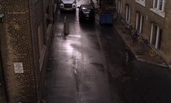 Movie image from Alley (north of College, east of St. George)