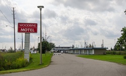 Real image from Woodbine Motel