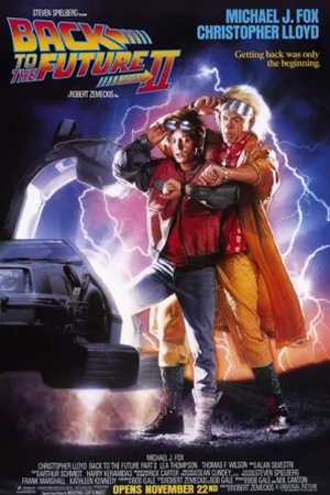 Poster Retour vers le futur 2 1989