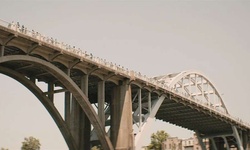 Movie image from Edmund Pettus Bridge
