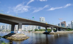 Real image from Cambie Street Bridge