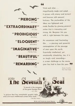 Poster The Seventh Seal 1957