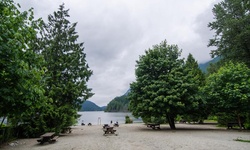 Real image from South Beach  (Buntzen Lake)