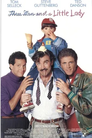 Poster Three Men and a Little Lady 1990