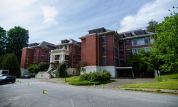 Real image from Centre Lawn Building  (Riverview Hospital)