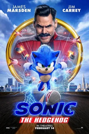 Poster Sonic le film 2020