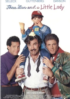 Poster Трое мужчин и маленькая леди 1990