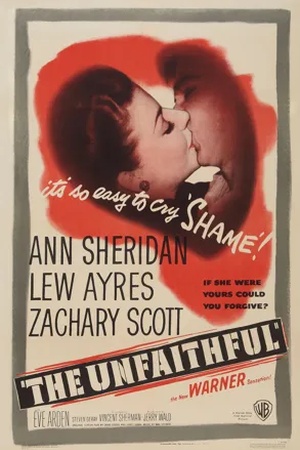  Poster La infiel 1947