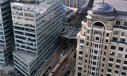 Movie image from Canary Wharf Train Station