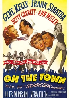 Poster On the Town 1949