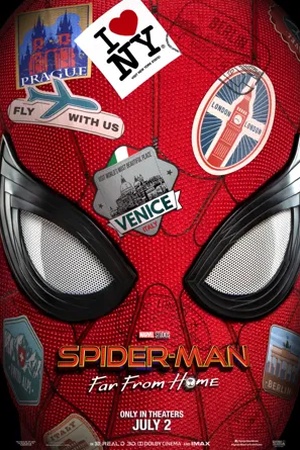 Poster Человек-паук: Вдали от дома 2019