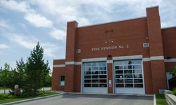 Real image from Okotoks Fire Department, Station 2