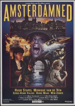 Poster Amsterdamned: Misterio en los canales 1988
