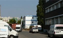 Real image from Street in front of the train station