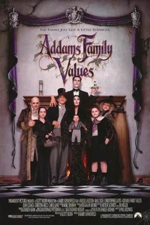 Poster Ценности семейки Аддамс 1993