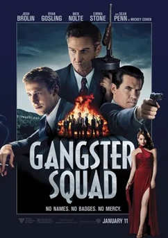 Poster Gangster Squad. Brigada de élite 2013