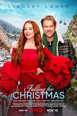 Poster Falling For Christmas 2022