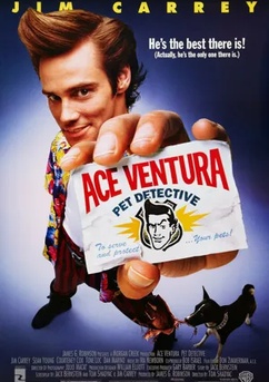 Poster Ace Ventura, détective chiens et chats 1994