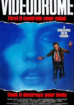 Poster Videodrome: A Síndrome do Vídeo 1983