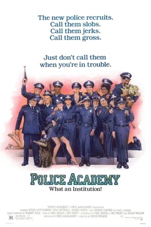  Poster Loca academia de policía 1984