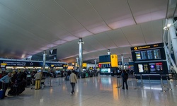 Real image from London Heathrow Airport (LHR)