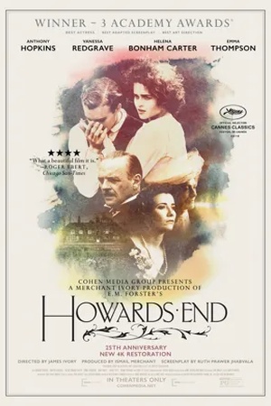 Poster Retour à Howards End 1992