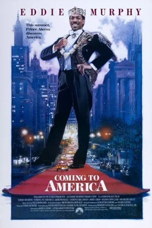 Poster Coming to America 1988