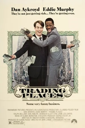 Poster Trading Places 1983