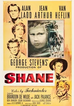 Poster Mein großer Freund Shane 1953