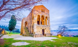 Real image from Iglesia de Santa Maria del Naranco