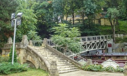 Real image from Philharmonic Hall and the pedestrian bridge