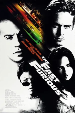 Poster The Fast and the Furious 2001