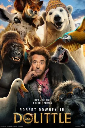 Poster Le Voyage du Dr Dolittle 2020