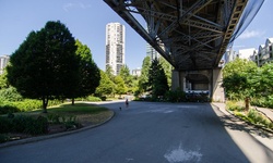 Real image from Seaside Bicycle Route (under Burrard Bridge)