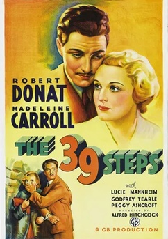 Poster 39 ступеней 1935