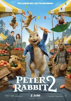 Poster Peter Rabbit 2: A la fuga 2021