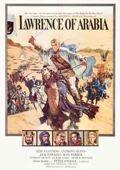 Poster Lawrence da Arábia 1962
