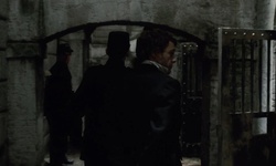 Movie image from Pentonville Prison (cell)