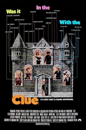 Poster Clue 1985