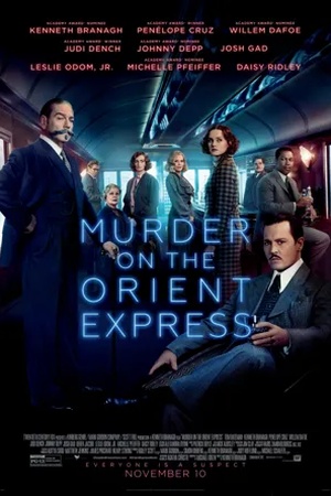 Poster Murder on the Orient Express 2017