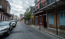 Real image from Burgundy Street (between Conti & St. Louis)