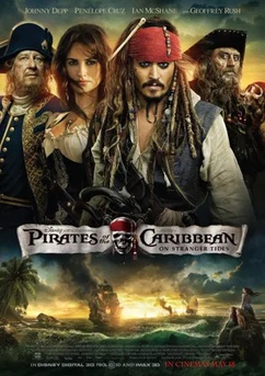 Poster Pirates of the Caribbean - Fremde Gezeiten 2011