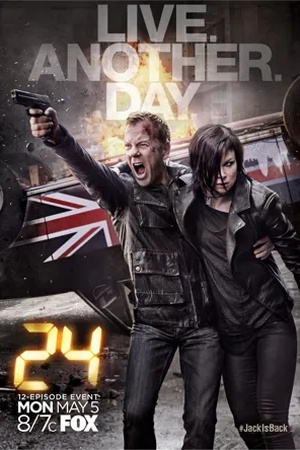 Poster 24: Live Another Day Mini-série télévisée 2014 Tous publics 46min 2014