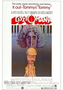 Poster Lisztomania 1975